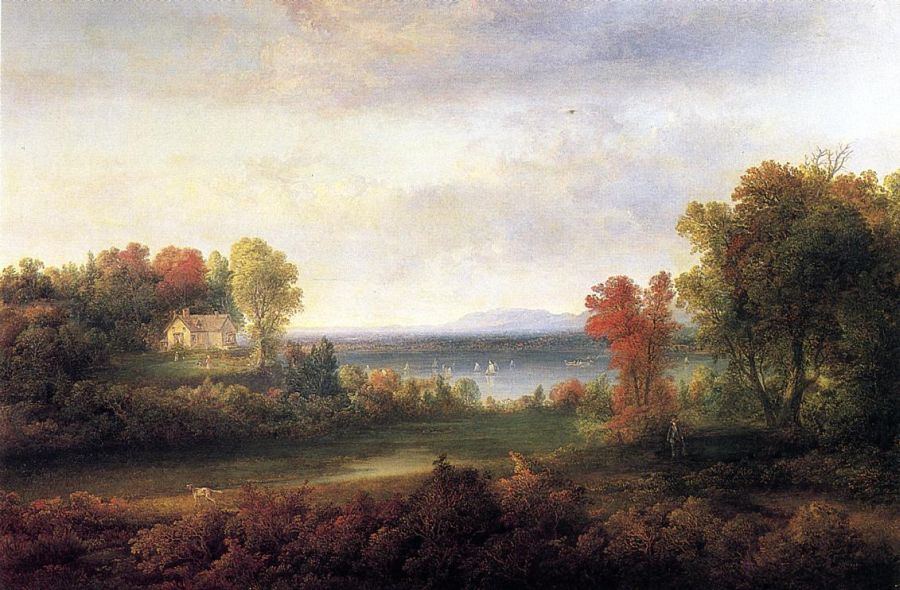 Thomas Doughty Hudson River Landscape